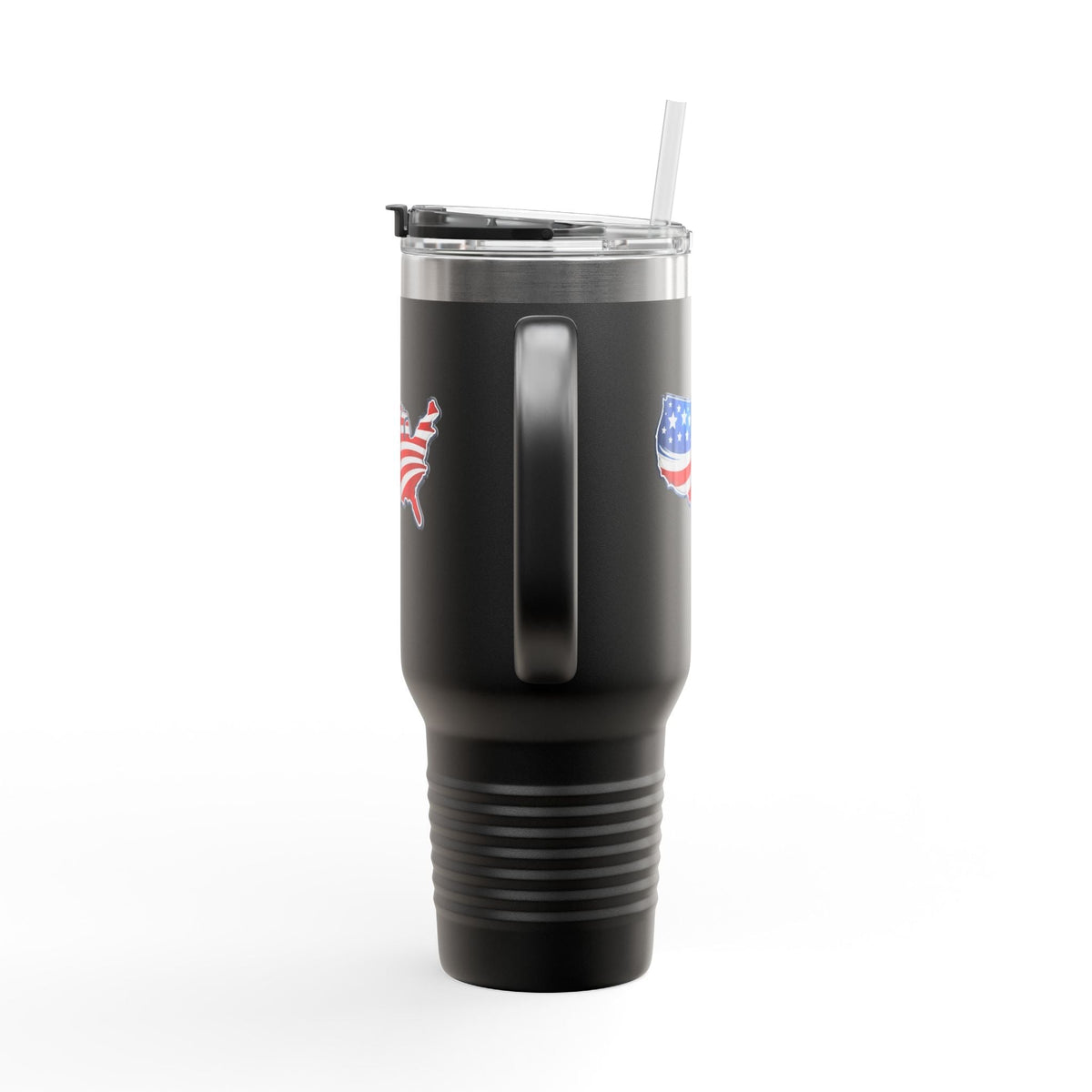 USA Map 40oz Insulated Tumbler with Handle