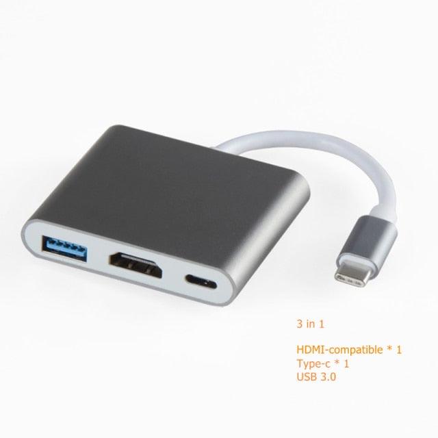 USB C to HDMI 4K VGA Adapter - Multiport Hub