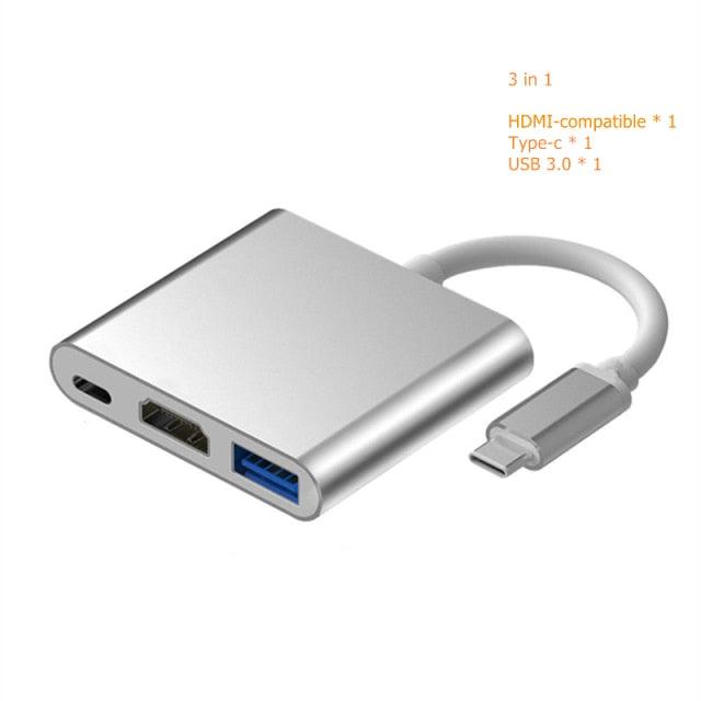 USB C to HDMI 4K VGA Adapter - Multiport Hub