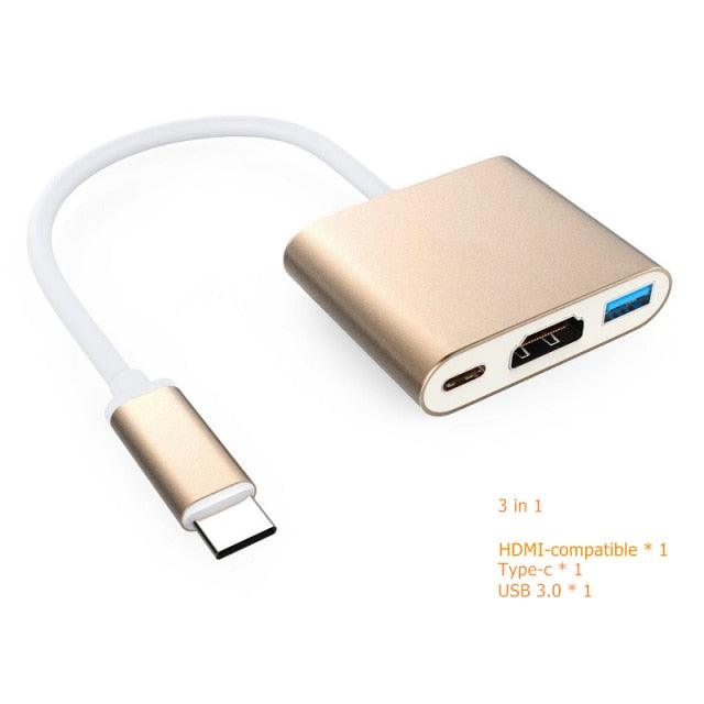 USB C to HDMI 4K VGA Adapter - Multiport Hub