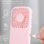 Portable USB Mini Fan - Handheld & Rechargeable with 3 Speeds