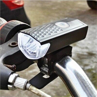 Powerful USB Rechargeable 3-Mode Bicycle Headlight & Tail Light Set - 300 Lumen Waterproof LED - Korvel