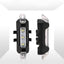 Powerful USB Rechargeable 3-Mode Bicycle Headlight & Tail Light Set - 300 Lumen Waterproof LED - Korvel