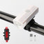 Powerful USB Rechargeable 3-Mode Bicycle Headlight & Tail Light Set - 300 Lumen Waterproof LED - Korvel