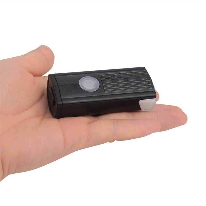 Powerful USB Rechargeable 3-Mode Bicycle Headlight & Tail Light Set - 300 Lumen Waterproof LED - Korvel