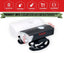 Powerful USB Rechargeable 3-Mode Bicycle Headlight & Tail Light Set - 300 Lumen Waterproof LED - Korvel