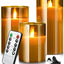 USB Rechargeable LED Pillar Candles - Korvel