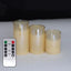 USB Rechargeable LED Pillar Candles - Korvel