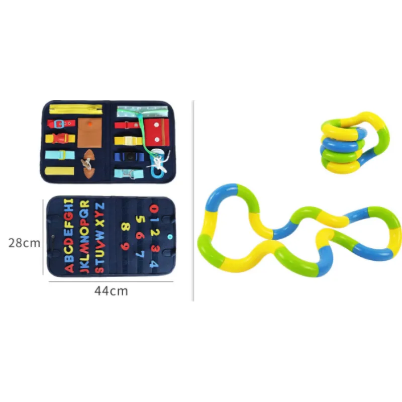 Montessori-Inspired Toddler Busy Board
