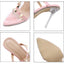 Tacones Altos de Punta con Remaches para Mujer