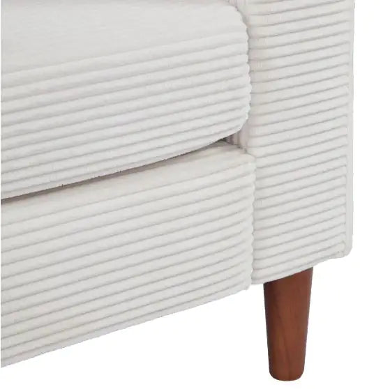 Sofá de Lino Beige Elegante