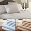 6-Piece Luxury Soft Bamboo Bed Sheet Set - 12 Colors
