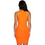 Vestido de Verano Bodycon Sin Mangas de Canalé para Mujeres