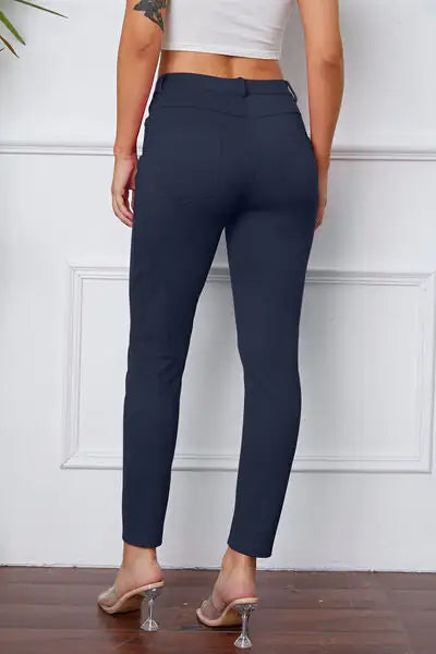 Pantalones Esenciales de Puntada Elástica