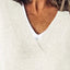 V-Neck Dropped Shoulder Sweater - Korvel