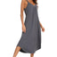 V-Neck Midi Lounge Dress - Korvel