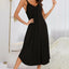 V-Neck Midi Lounge Dress - Korvel