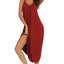 V-Neck Midi Lounge Dress - Korvel