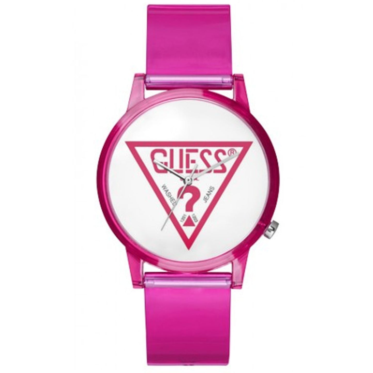 Montre Classique Guess pour Femme avec Bracelet Rouge