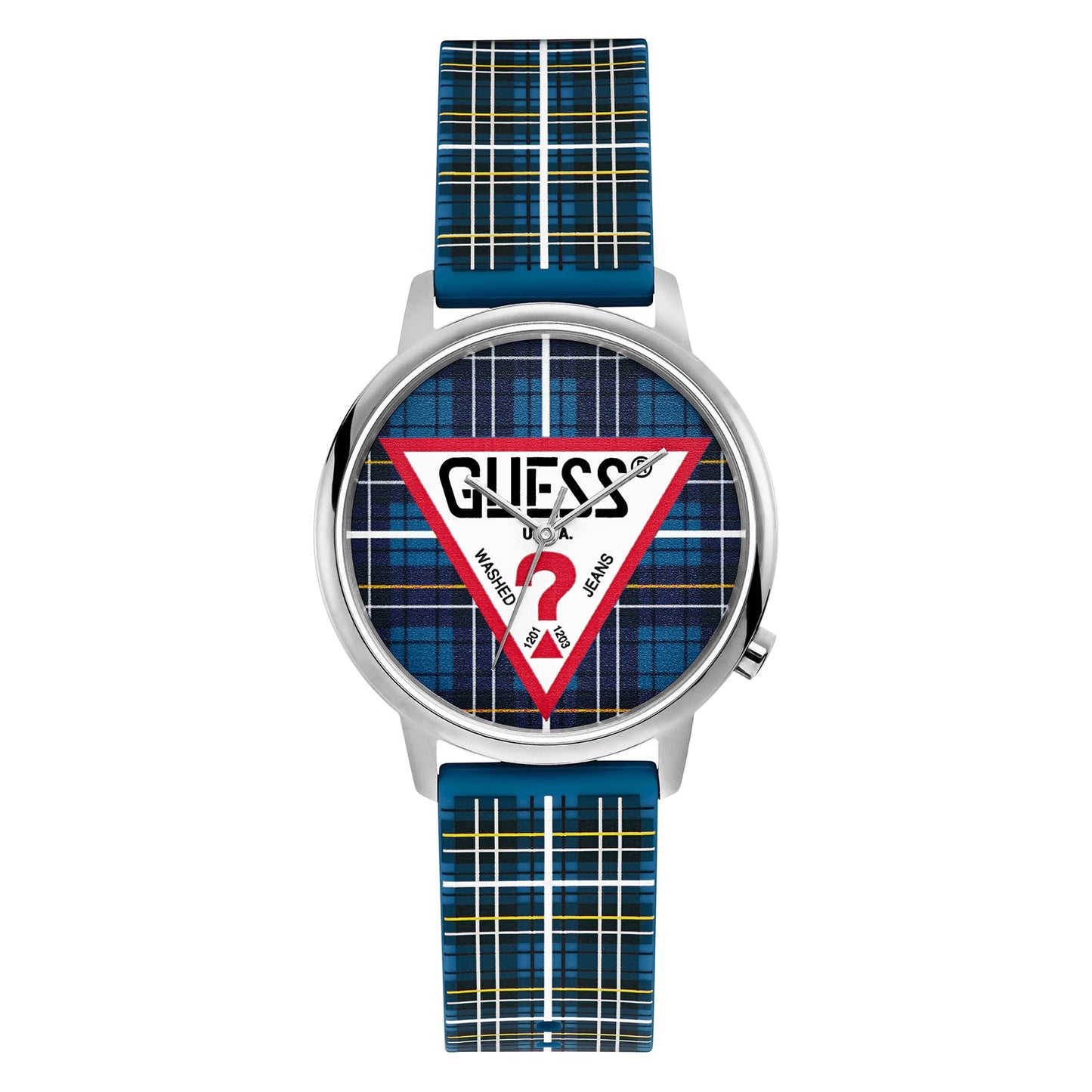 Reloj Clásico para Mujer Guess con Esfera Azul