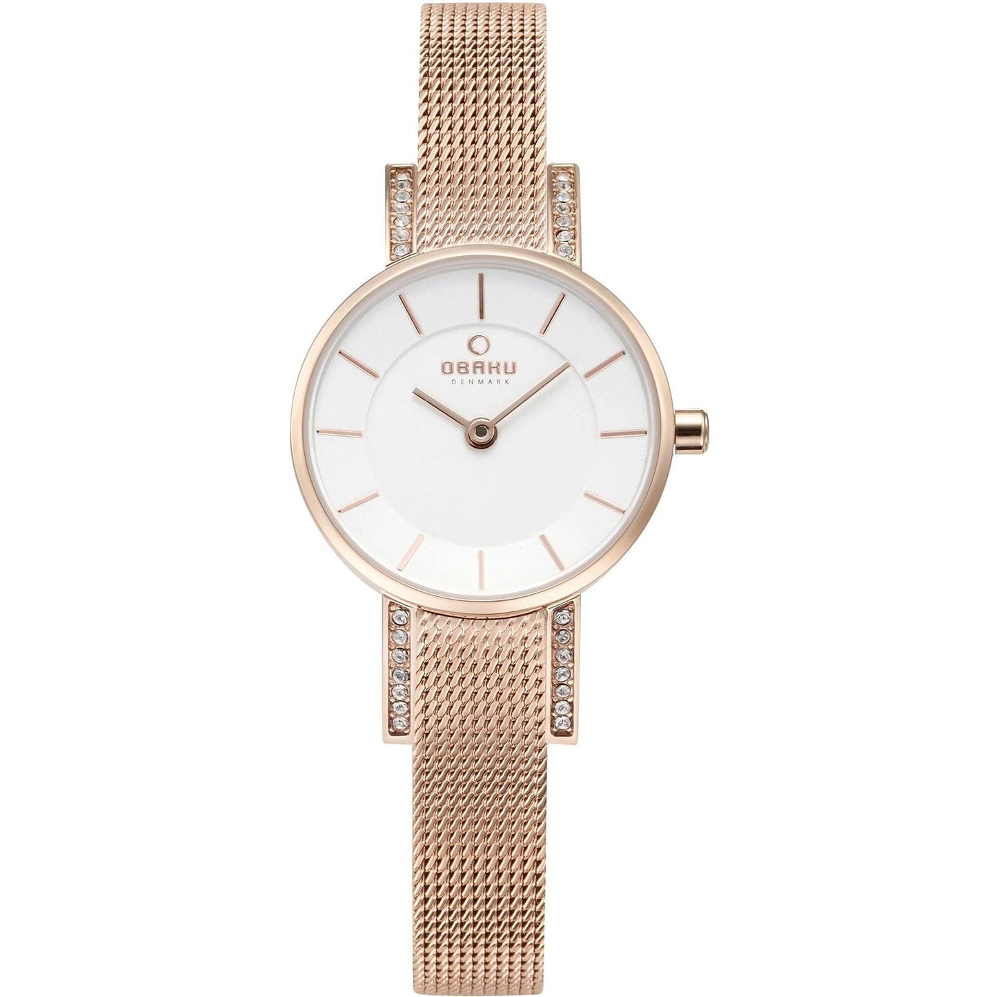 Obaku Women's Lykke Watch - Elegant Rose Gold Design