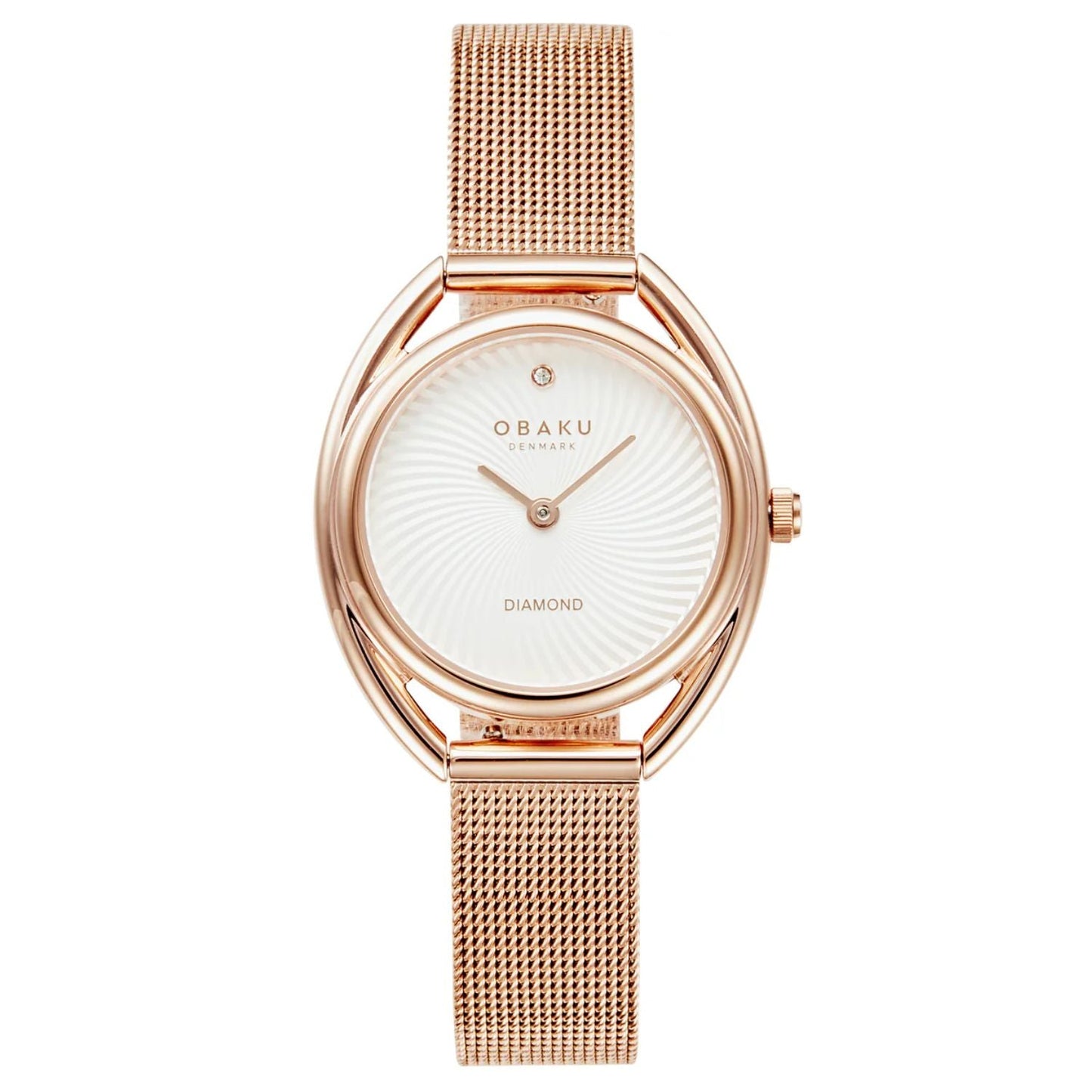 Obaku Women's Juvel Watch - Elegant Rose Gold Design