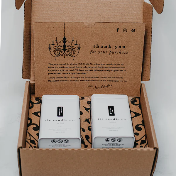 Juego de regalo de velas de soja de lujo Lazy Summer Days con 2 mechas