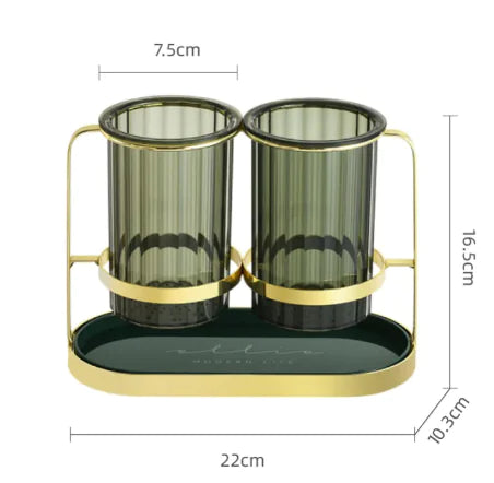 Soporte de palillos de lujo estilo europeo
