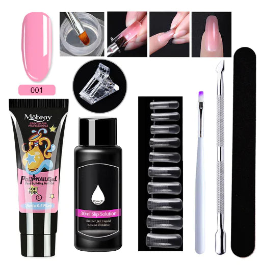 Premium Poly Nail Gel Set for Stunning Nail Art