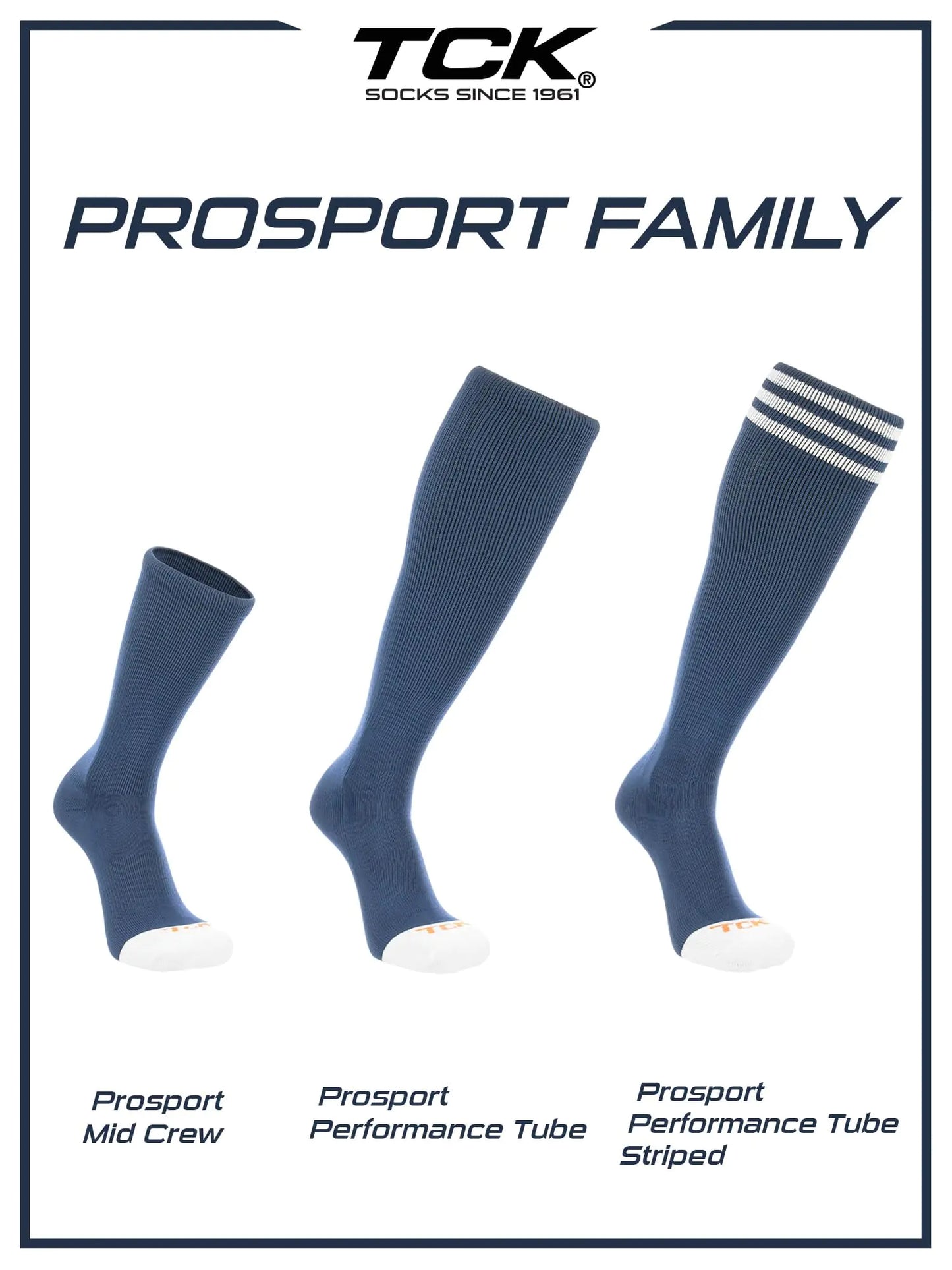 Chaussettes Tubulaires TCK Prosport - Performance Athlétique en Rose Fluo