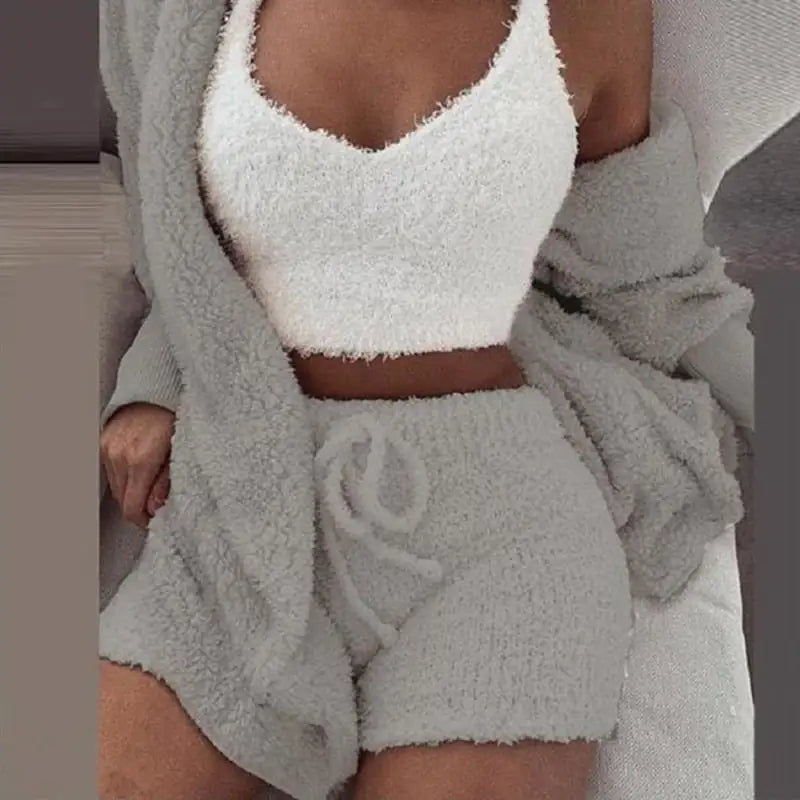 Ensemble de Pyjama Tricoté Confortable