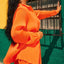Conjunto de Camisa y Pantalones Edge en Naranja Vibrante
