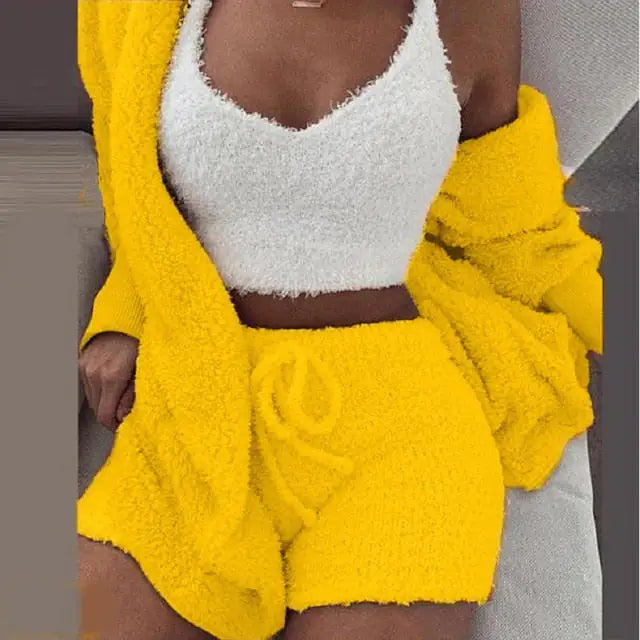Ensemble de Pyjama Tricoté Confortable