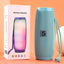 Haut-parleurs Bluetooth LED arc-en-ciel vibrants
