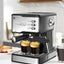 Máquina de Espresso Geek Chef - Cafetera de 20 Bar con Espumador de Leche
