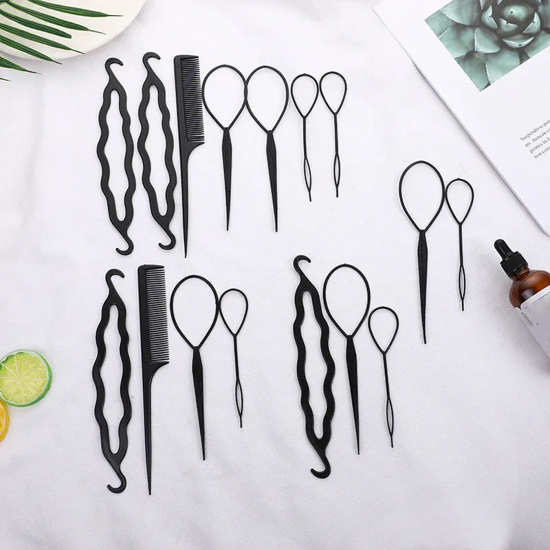 Conjunto de Viaje para Cabello Trenzado con Herramientas Esenciales de Estilo