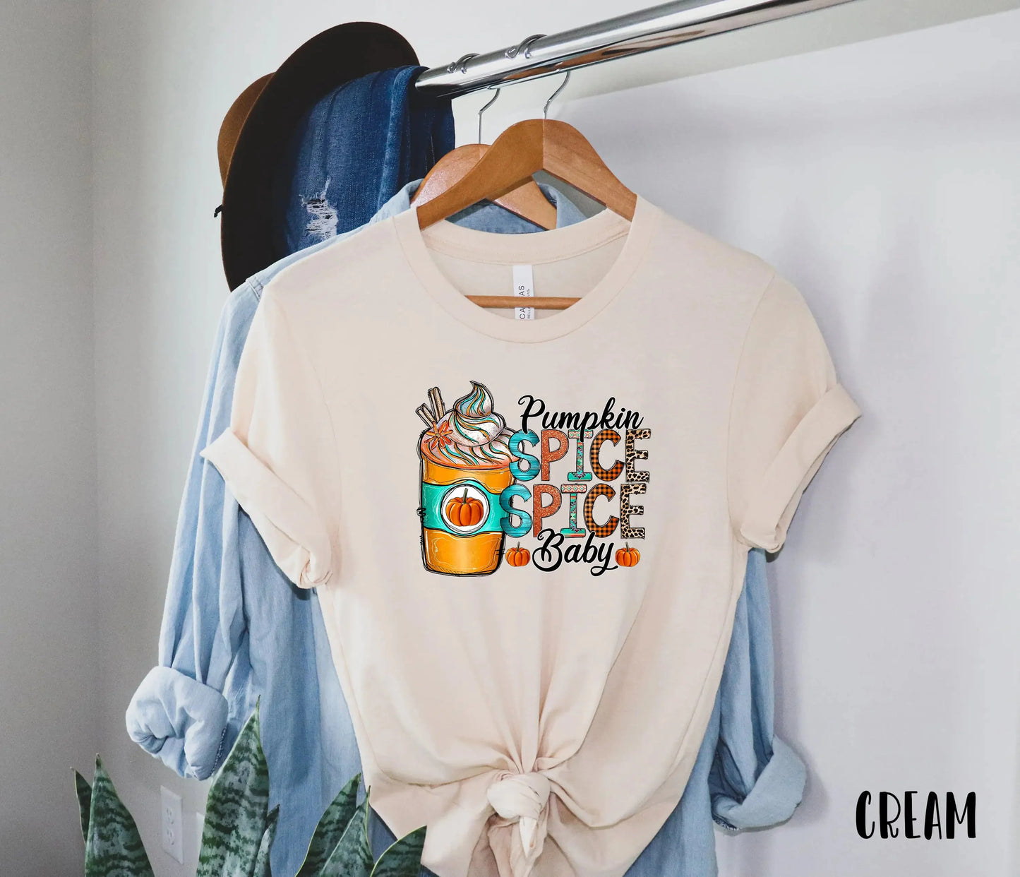 Pumpkin Spice Baby T-Shirt for Thanksgiving