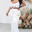 Ensemble de Pantalons Amples Transparent Chic