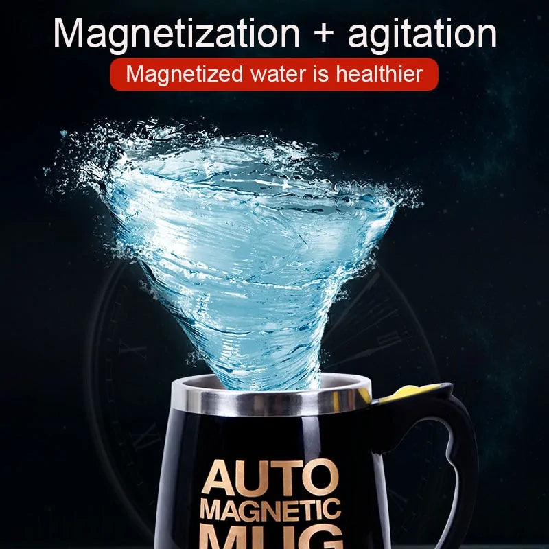 Self Stirring Magnetic Mug - Effortless Beverage Mixing
