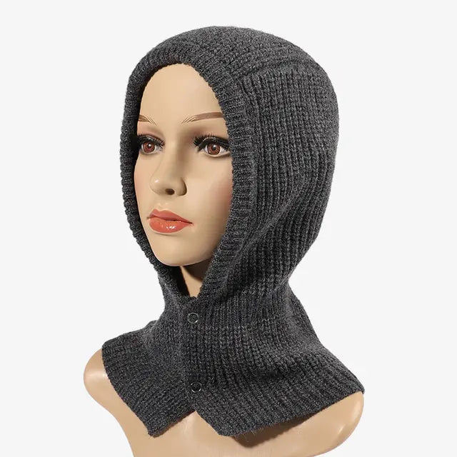 Gorro Balaclava de Punto para Uso Exterior en Invierno