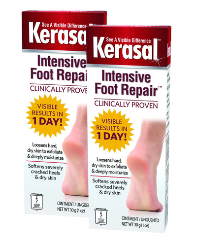 Kerasal Ungüento Intensivo para el Cuidado de los Pies - Paquete Doble