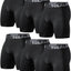 Shorts de compression pour hommes TELALEO - Paquet de 5/6 sous-vêtements de performance athlétique