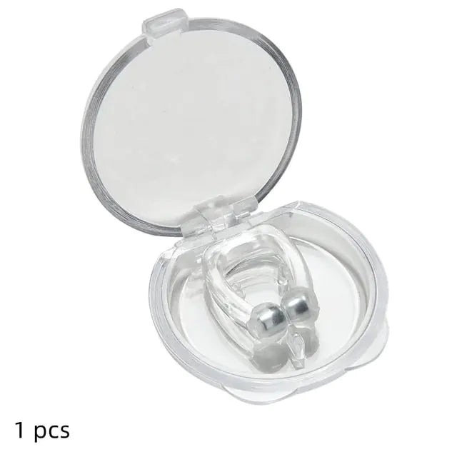 Silicone Magnetic Anti-Snoring Device