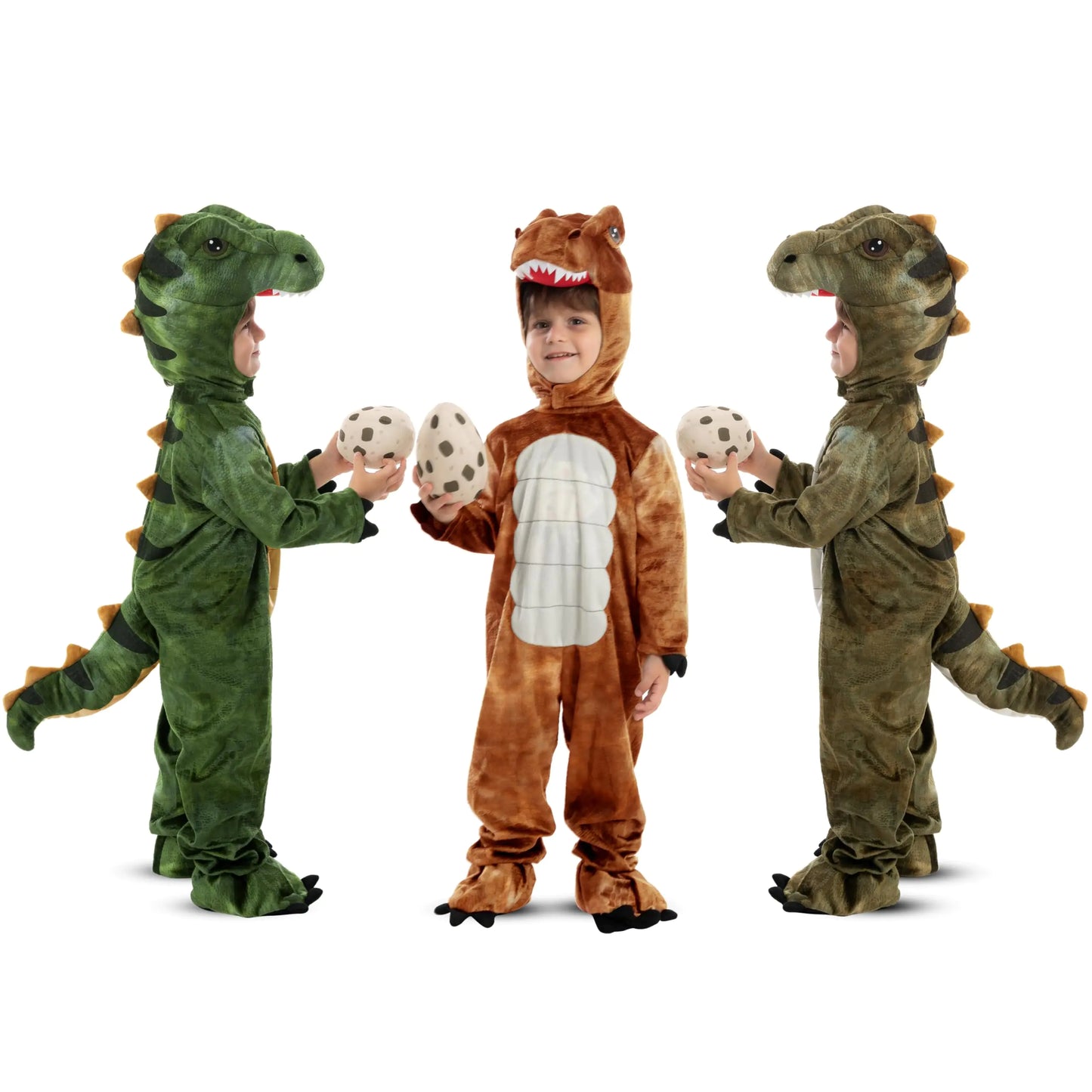 Costume réaliste de T-rex Spooktacular Creations pour enfants