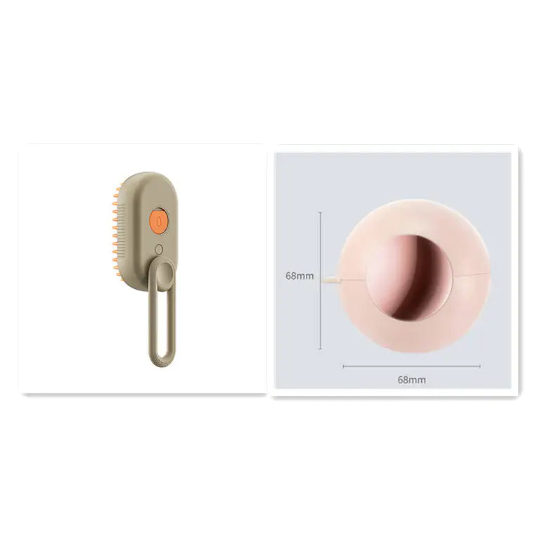 3-in-1 Electric Pet Grooming Brush with Spray Function