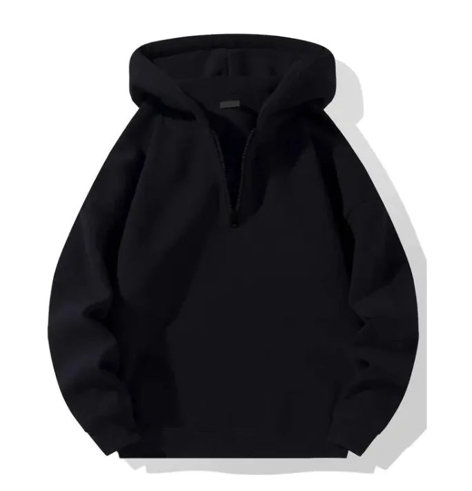 Sudadera con cremallera para hombre - Suéter deportivo elegante y cómodo