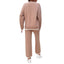 Vacation style loose long sleeved two-piece set - Korvel