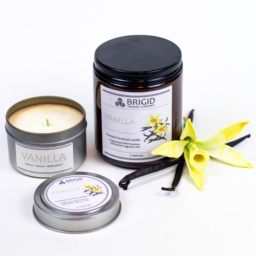 Exquisite Vanilla Fusion Soy Wax Candle - Madagascar & French Blends - Korvel