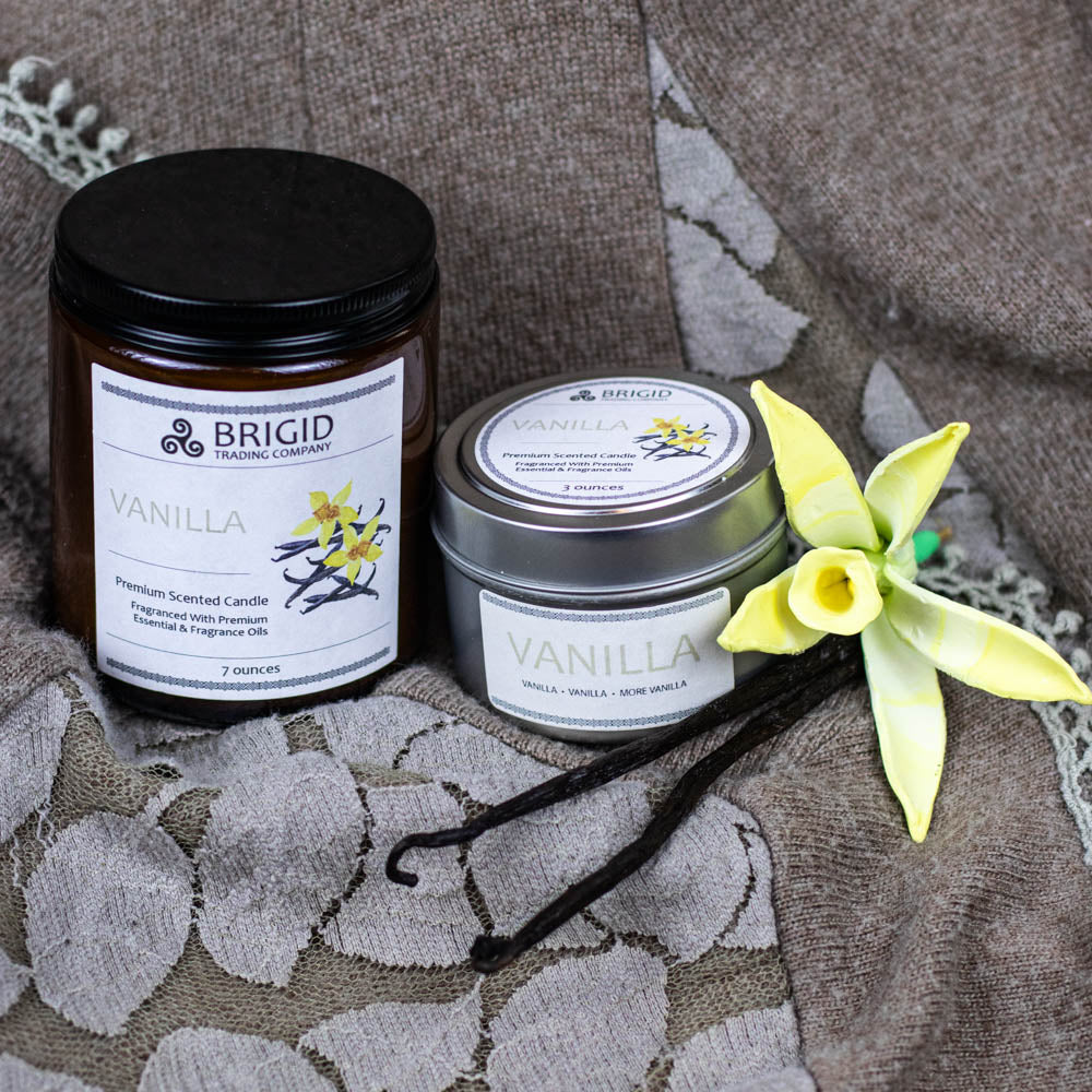 Exquisite Vanilla Fusion Soy Wax Candle - Madagascar & French Blends - Korvel