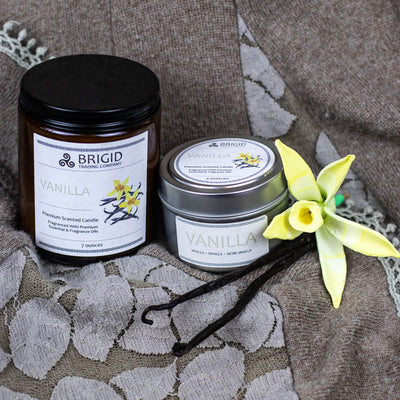 Exquisite Vanilla Fusion Soy Wax Candle - Madagascar & French Blends - Korvel